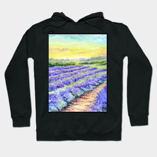 Lavender Fields of Kent Hoodie